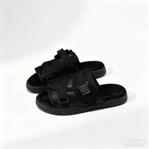 Comfortable Slides for Men and Women, Classic flip flops for men with Adjustable Straps, Arch Support & Slip-Resistant Sole, Trendy summer shoes and black shoes, Ideal for shoe collection, Suitable for Wide/Narrow Feet All-Day Wear