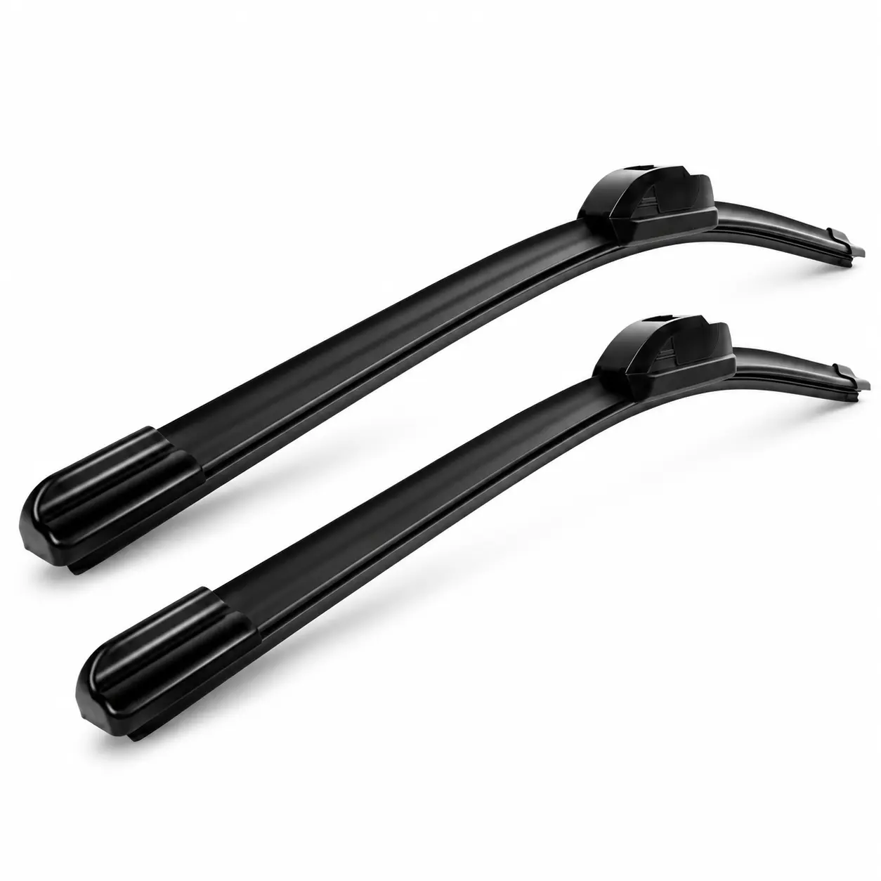2PCS Front Windshield Wiper Blades, Straight-Plug & Hook-Type Replacement Wiper Set, Multiple Size Options 22+21 / 26+20 / 26+19 / 22+20 / 22+22 Inch, Automotive Rain Wipers for Cars SUVs & Trucks