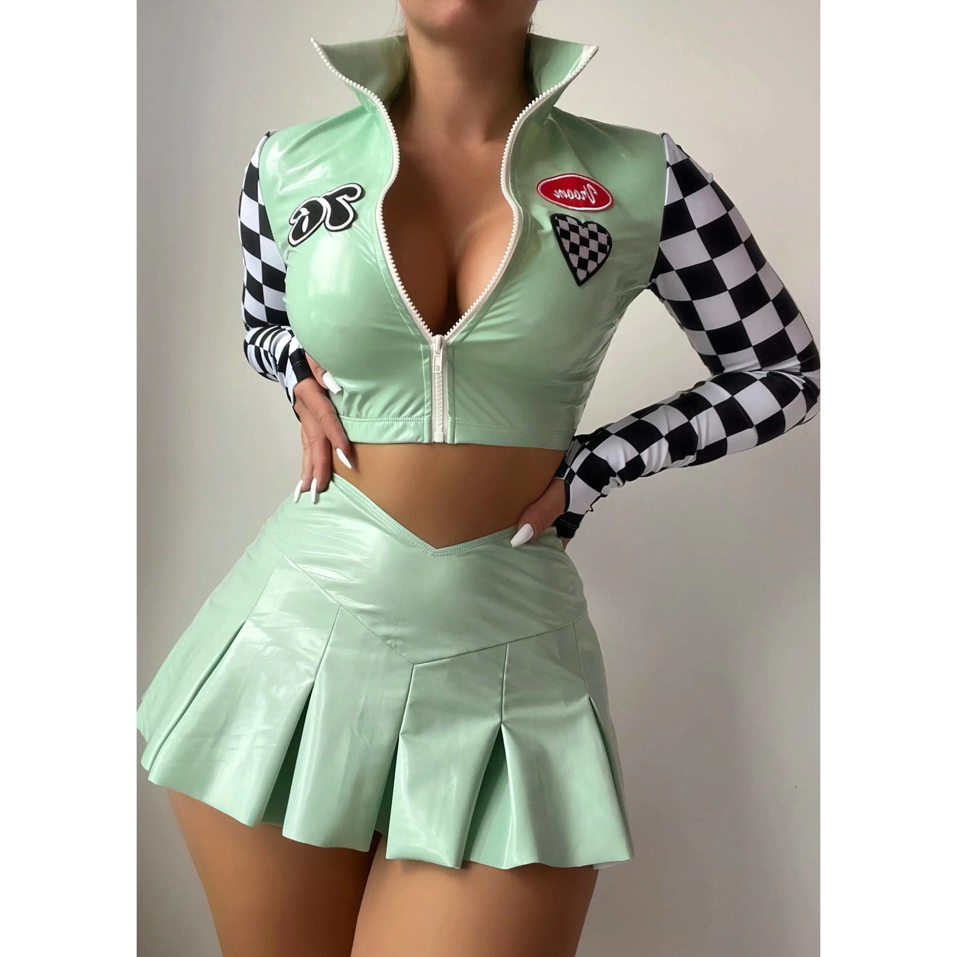 MIAMI VICE MINT RACER HALLOWEEN COSTUME