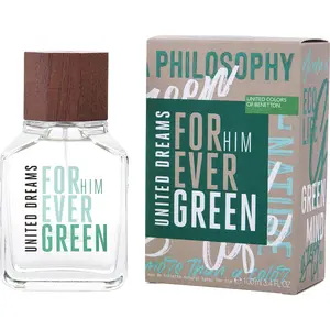 Benetton United Dreams Forever Green By Benetton Edt For Men