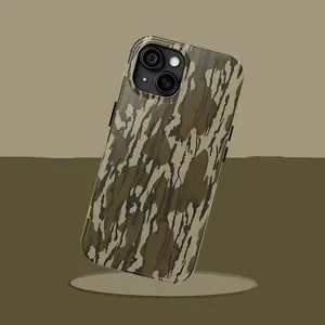 Applicable To IPhone Camouflage Striped Charging Mobile Phone Case Wireless Charging Protective And Anti-Fall Protector Cover