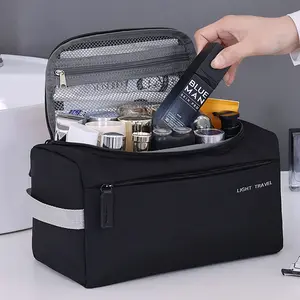 New Lightweight Portable Travel Toiletry Bag for Men and Women, Large Capacity Makeup Organizer for Business Trips and Swimming