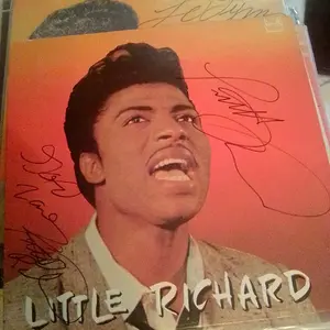 personally signed autographed Little Richard Album