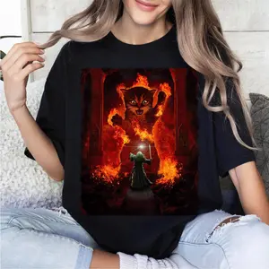 LOTR You Shall Not Pass Gandalf  Cat Funny The Lord of The Rings Vintage Shirt