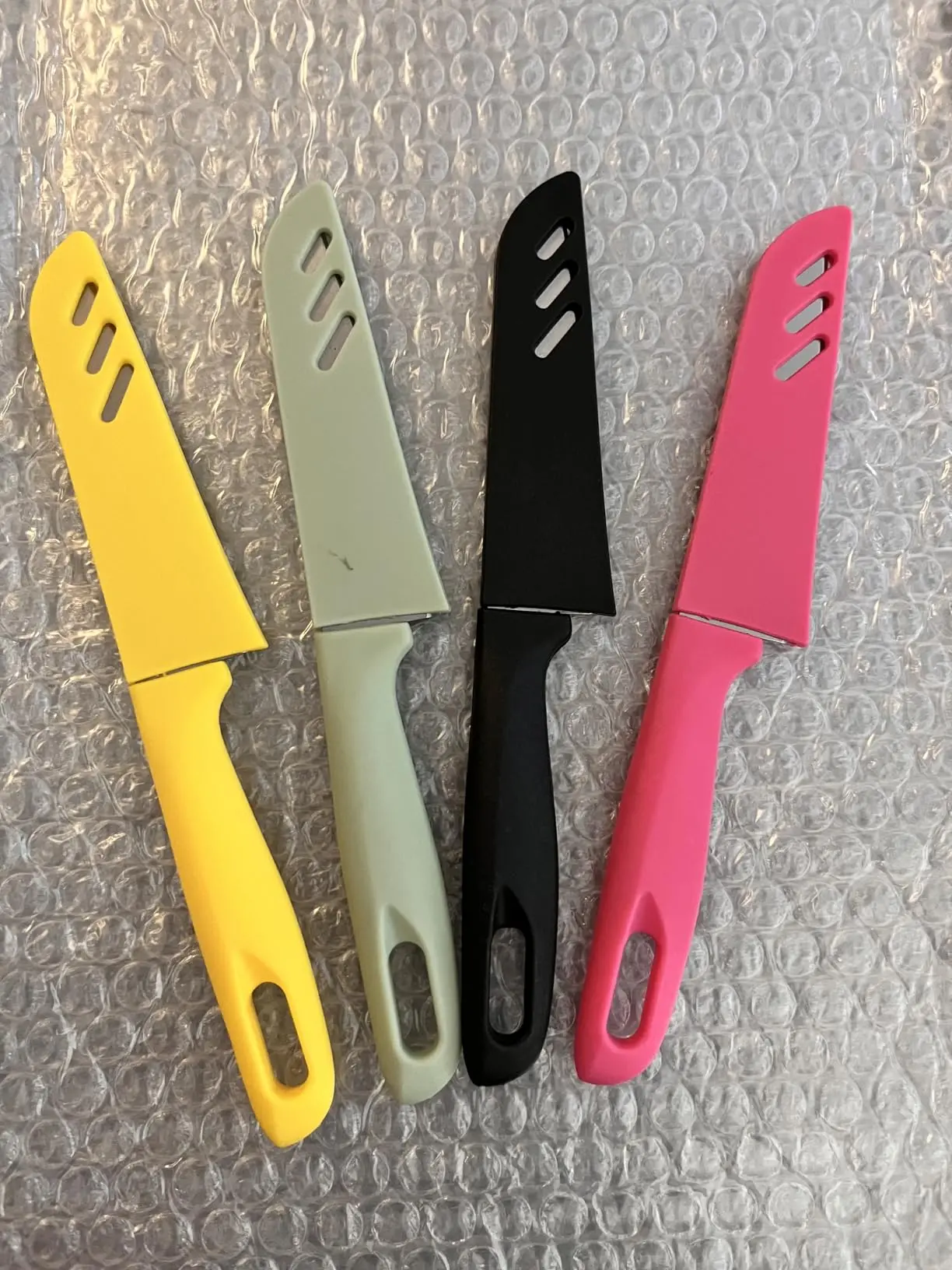8 pieces Paring Knives Ultra Sharp Vegetable and Fruit Knife, German Steel Small Kitchen Knife with PP Plastic Ergonomic Handle