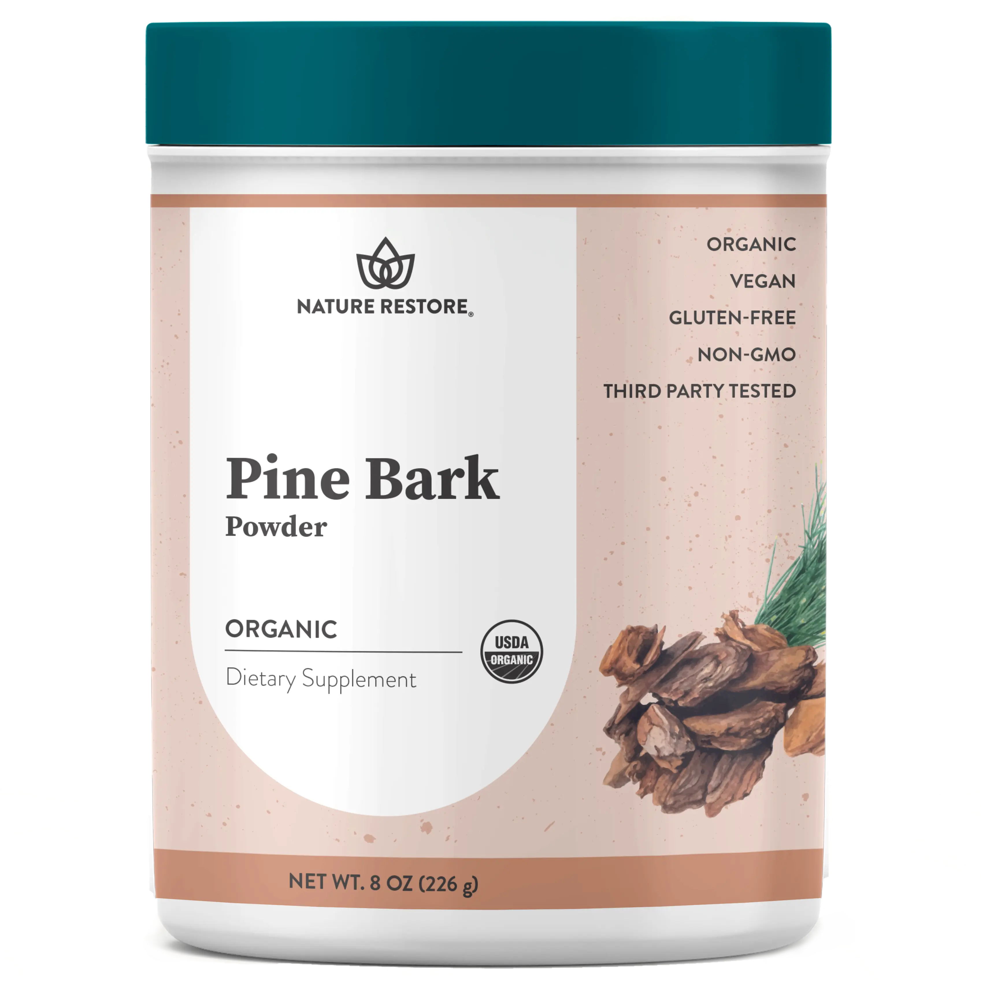 Nature Store Organic Pine Bark Powder Healthcare Dietary Supplement Edible