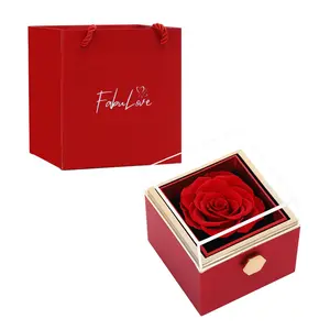 Rotating Eternal Rose Gift Box FabuLove