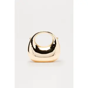 My Mini Me Metal Clutch - Gold