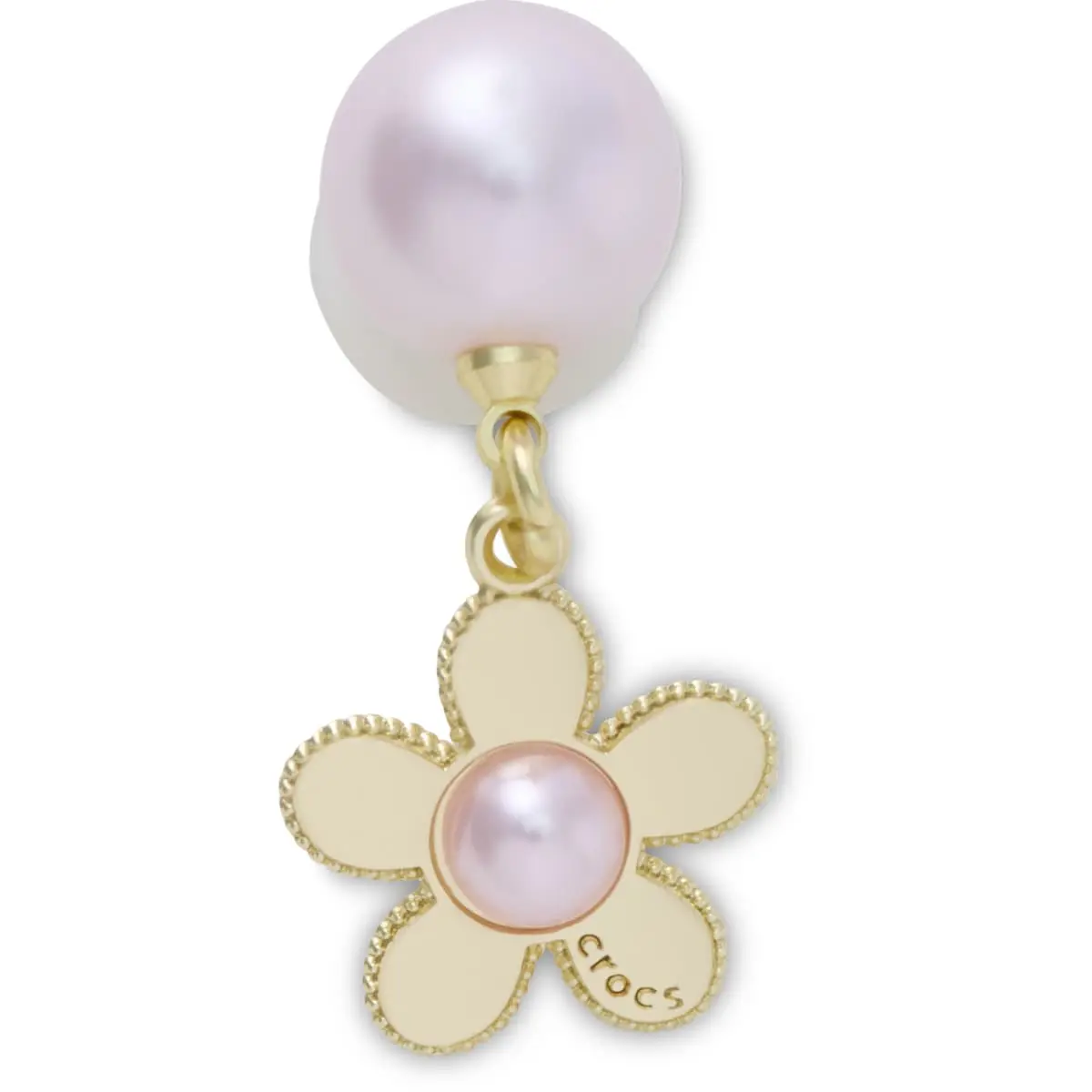 Pink Pearl & Gold Flower