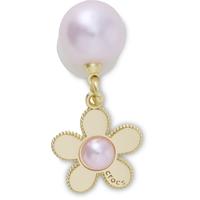 Pink Pearl & Gold Flower