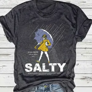 All These Flavors And You Choose To Be Salty T-Shirt, Salty Bitch Shirt Tshirt, Premium Ultra Soft