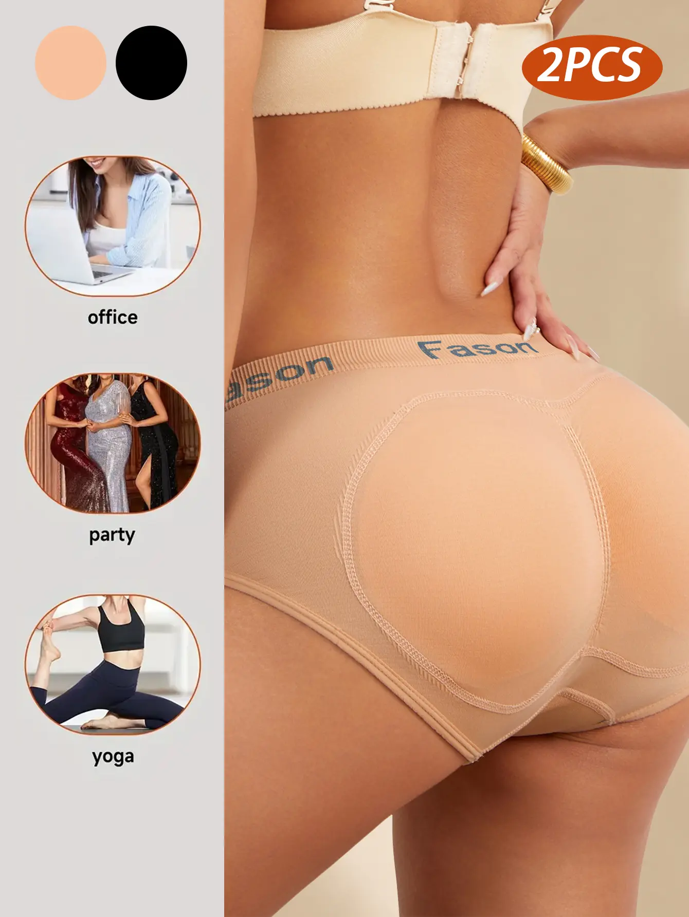 Lace Butt Lifter Shapewear Shorts, Soft Compression Comfort Shaping Underwear High Waist Seamless Cotton Panties Seamless Low Rise Thong No Show High-Cut Anti-Roll Edge Summer / summerwins Breathable