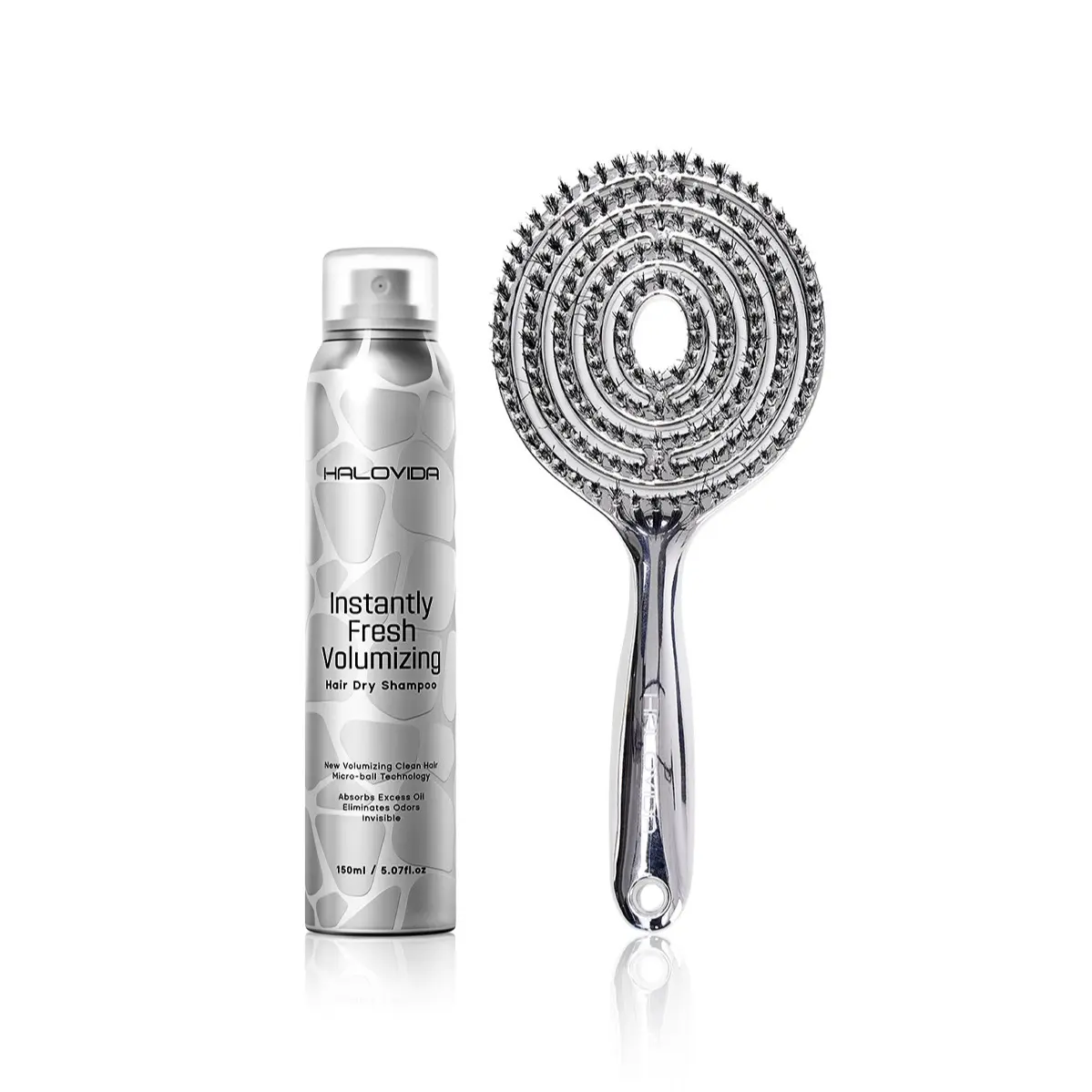 HAIR DRY SHAMPO0 150ml+HaloFlex Spa Brush