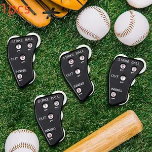 Professional Baseball Softball Umpire Counter, Counting Device, Compact and Portable, Precise Counting, Durable, Essential for Games and Training