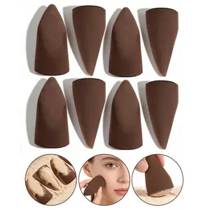 Maange 8-Piece Multi-Functional Makeup Sponges, Professional Cosmetic Tools, Ideal for Foundation Application, Durable Design