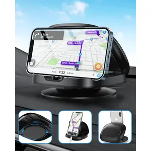 Phone Mount for , 360? Rotatable Dashboard Horizontal & Vertical Viewing Cell Phone Holder, Washable   Phone Mount, for   & Smartphones