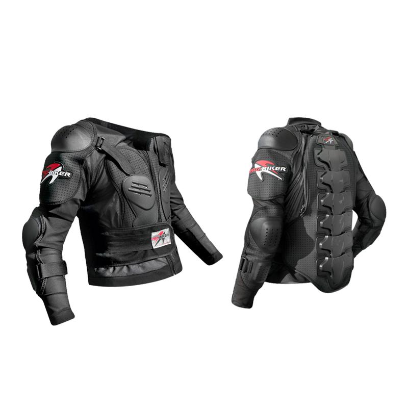 Summer Breathable Motorcycle Armor Jacket for Men & Women Full Body Anti-Fall Protective Gear Set Off-Road Motorbike Riding Protective Armor Equipment