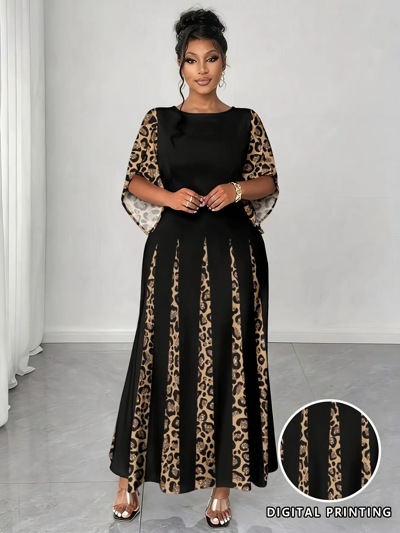 Womens Dresses Long Sleeve Leopard Print Maxi Dress VILA Mesh Long Sleeve Maxi Bodycon Dress In Womens Dresses Long Sleeve Leopard Print Maxi Dress VILA Mesh Long Sleeve Maxi Bodycon Dress In