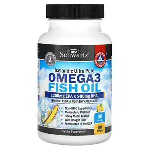 BioSchwartz Omega 3 Fish Oil, Lemon , 90 Softgels
