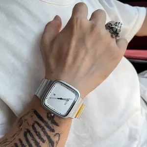 CILOA-new watches for women/men, light luxury, niche, high-end, simple, temperament, students, exquisite and versatile, workplace bamboo square women's watch-504