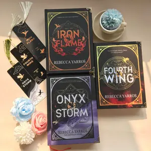 Empyrean Series Hardcover Set - Fourth Wing Series Iron Flame Onyx Storm Books | Dragon Fantasy Romance | Bookish Collection