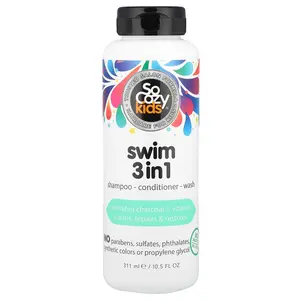 SoCozy Kids, Swim 3 in 1, Shampoo, Conditioner, Wash, 10.5 fl oz (311 ml)