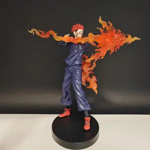 20CM Jujutsu Kaisen Ryomen Sukuna Yuji Itadori Action Figure Model Desktop Computer Decor Collectible Surprise Statue Toys Gift
