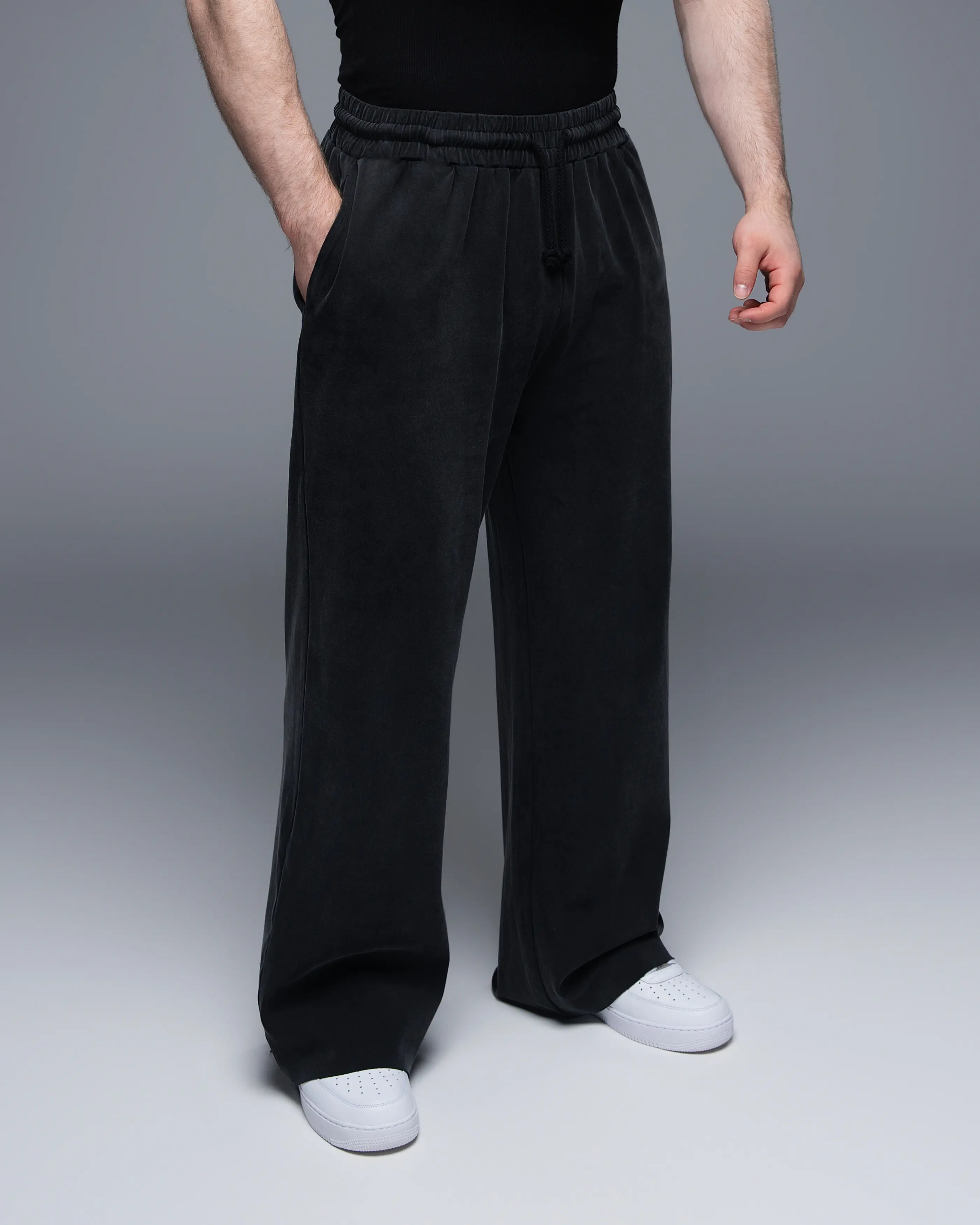 EKKO Brushed Cotton Straight Leg Jogger, NO FLEECE EKKO Brushed Cotton Straight Leg Jogger, NO FLEECE