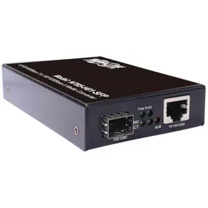 Tripp Lite N785-H01-SFP RJ45-SFP 10-100-1000MBPS Hardened Copper To Fiber Media Converter