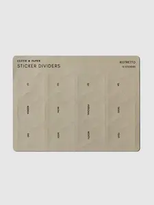 Leather Planner Sticker Dividers Leather Planner Sticker Dividers