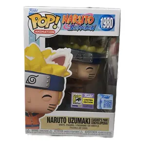 Funko Pop Vinyl Figure Naruto Uzumaki (Sasuke’s Paw Encyclopedia) SDCC con sticker