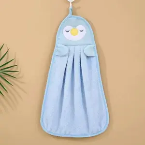 1PC Reusable Towel, Water-Absorbing, Quick-Dry Towel, Square Towel, Kitchen Hanging Towel, Home Use, Water-Absorbing, Cute Face Towel, Handkerchief