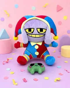 Plush with Magnetic Ribbit Frog, The Amazing Digital Circus Plushie, Purple  Stuffed Toy Fan Art Gift