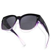 P1 Gradient Purple Frame/Black Lens