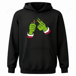 Character Lighting Christmas Season Graphic Design Unisex Hooded Sweatshirt for Men for Women Menswear Womenswear