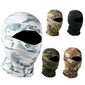 Winter  Tactical Camo Headcover   Outdoor sport  Cap Windproof Sunscreen
