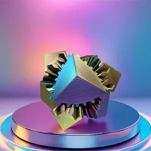 Extra Large Multi-Functional Transforming Gear 3D Printed Toy, Relieves Stress And Anxiety, Desktop Decoration, Perfect Gift Idea