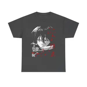 Crimson Strike: Manga Violence Unleashed, Anime Graphic Design Intensity, T-Shirt For Men Women, Tee
