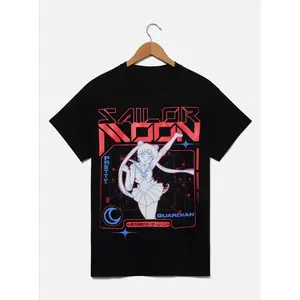 90s Anime Sailor Moon Retro Graphic T Shirt Summer Cotton Men Women Tee Streetwear Casual Trend Short Sleeve Couple Hip Hop Top E3Y
