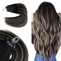 1B/19/1B-Balayage Natural Black to Light Blonde