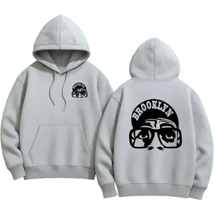 Men's Regular Fit Cartoon & Letter Print Drop Shoulder Sweatshirt, Casual Soft Comfy Long Sleeve Round Neck Pullover for Fall & Winter, Men's Clothes for Daily Wear