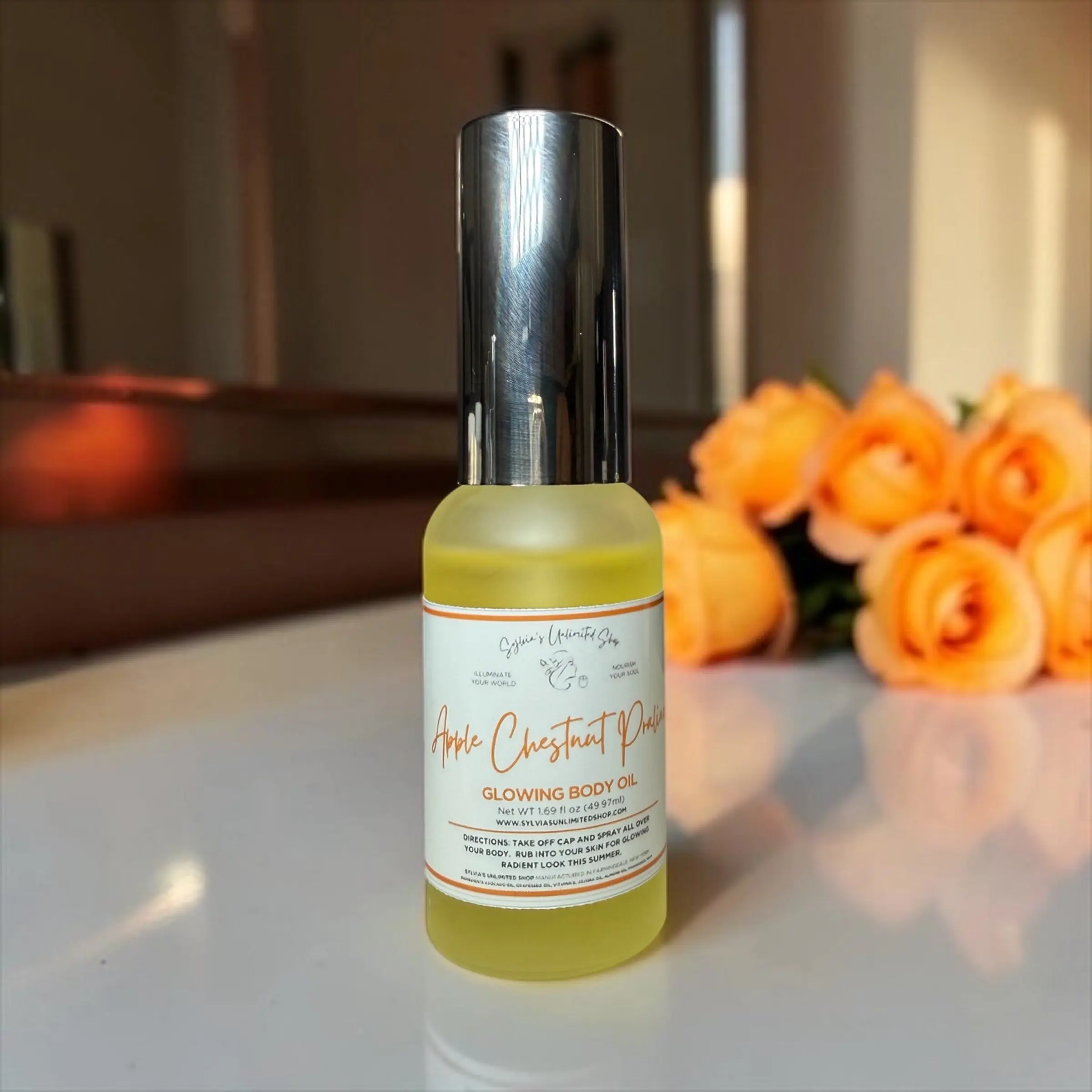 1.69oz. Apple Chestnut Praline Body Oil