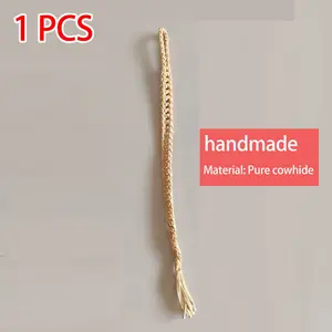 Handmade Pure Cowhide Belly Band Root, High-Quality Natural Leather Belt for Men & Women, Durable and Comfortable Waistband