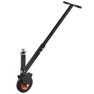 【Father's Day gift】VEVOR Trailer Dolly, 300lbs Tongue Weight Capacity, 16.5 inch and 22 inch Height Adjustable Trailer Dolly, with 1-7/8 inch and 2 inch Balls, 8.5 inch Pneumatic Rubber Tire, for Moving RV Trailer