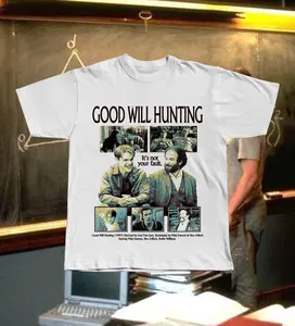 Good Will Hunting Movie T-Shirt, 90s Cult Classic Movie Graphic Tee