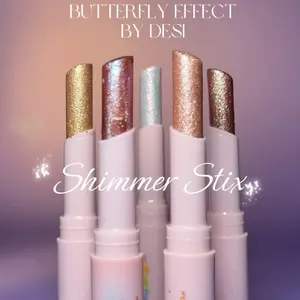 Shimmer Stix Eyeshadow Sticks, Gel-Based Glitter Eyeshadow Makeup Cosmetic