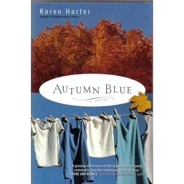 USED Book - Autumn Blue by karen harter (Hardcover)