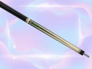 EVO Beast Emerald Cobra Pool Cue with Crocodile-Embossed Microfiber Leather Wrap, Carbon Fiber Shaft, Pro Taper, TIME Standard 12.5 mm Tip, 3/8-8 Stainless Joint, 19-19.5 oz, Joint Protector, Weight Adjustment Ready