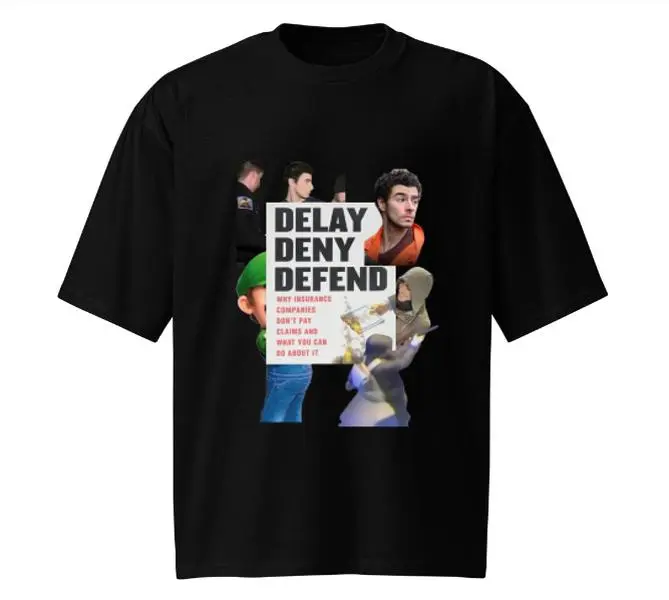 Long Short Sleeve - Delay, Deny, Defend Tee