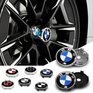 4pcs 60mm Car Wheel Center Hub Cap Styling For BMW M Performance E36 E46 E60 E90 E91 E92 M3 Auto Hub cover Automobile parts